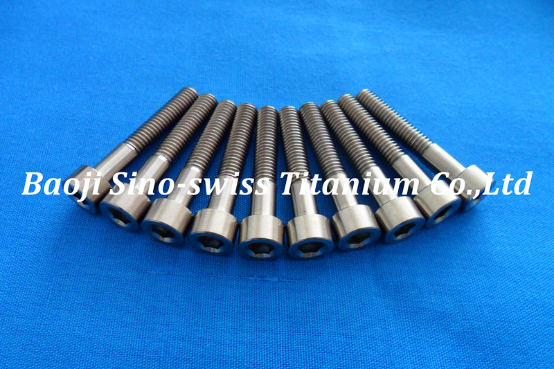 Titanium Parallel Socket Cap bolts pic 1