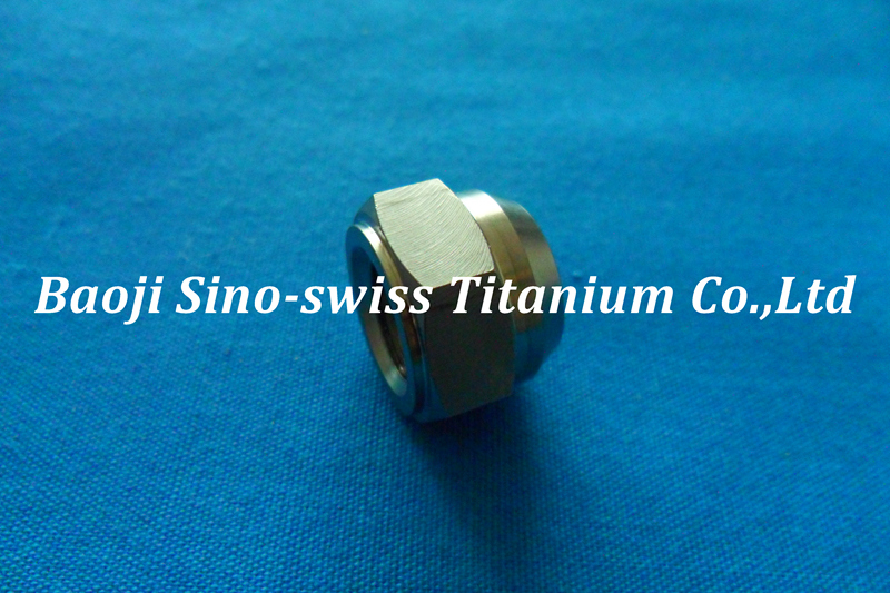 Titanium nylon nut pic 1