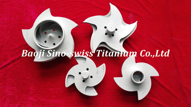 Titanium precision casting attachment