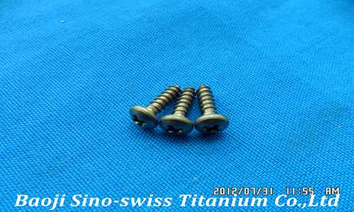 Titanium standard fasteners