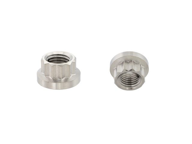 12-point titanium nut