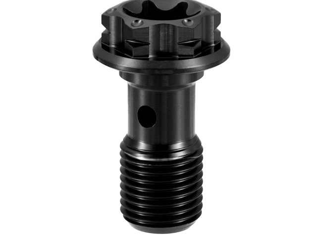 Black oil pipe screw single hole