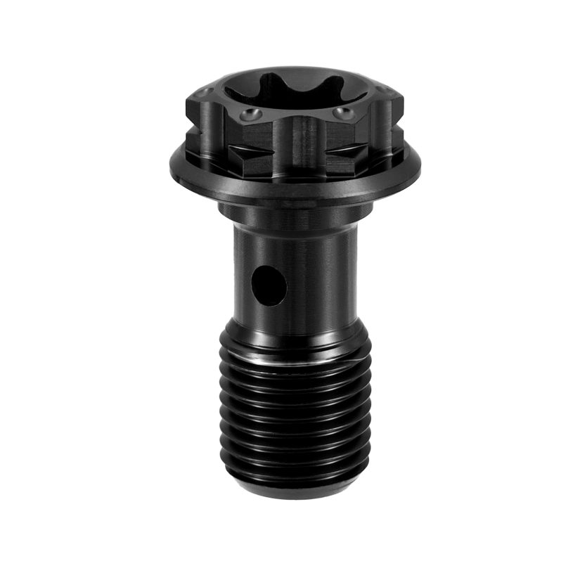 Black oil pipe screw single hole