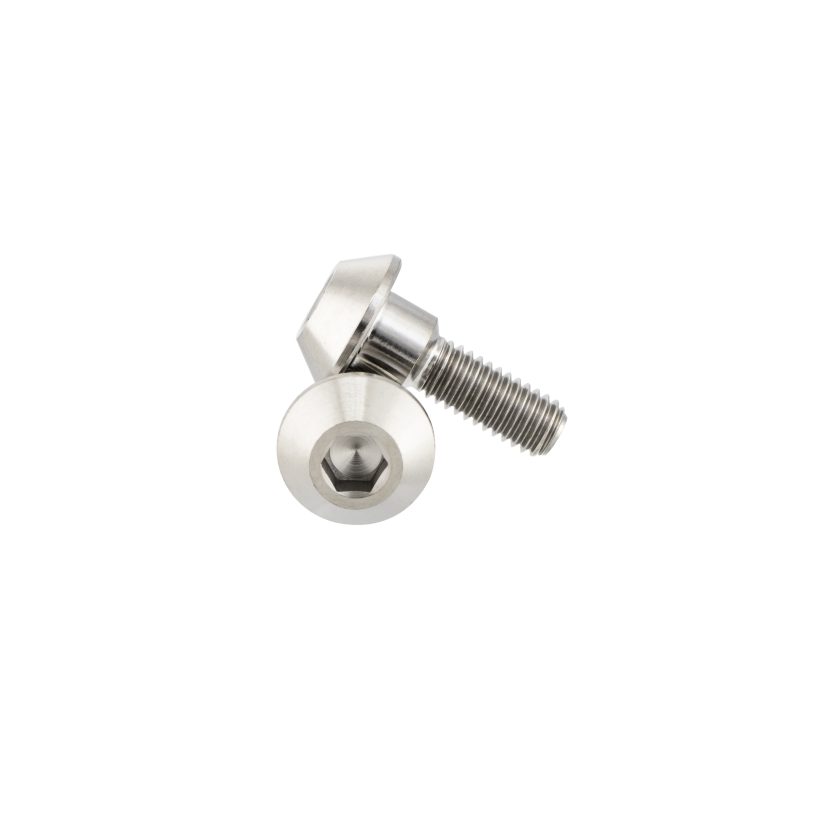 Brake disc titanium bolts