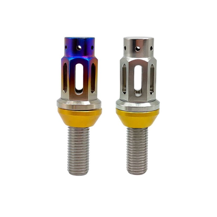Custom Titanium Wheel Bolts