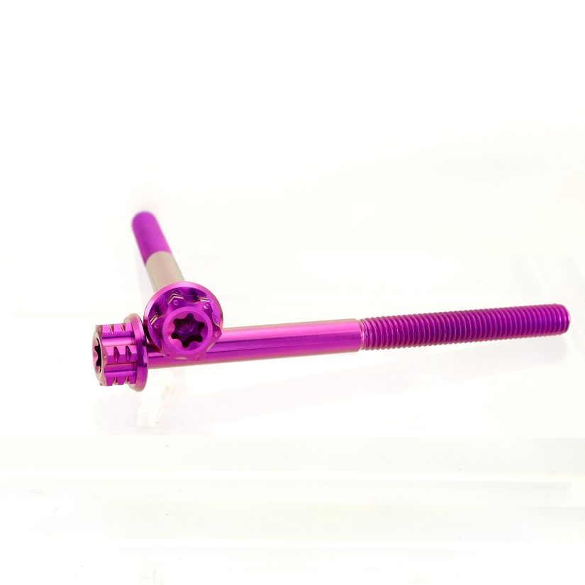 Long titanium bolt