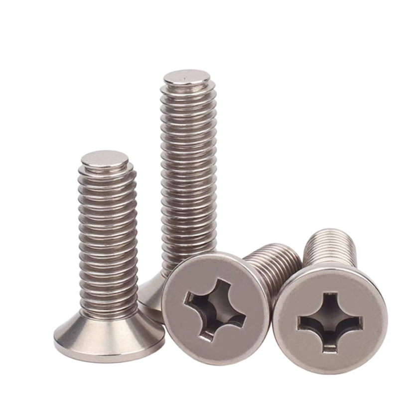 Phillips Countersunk Titanium Screw DIN965