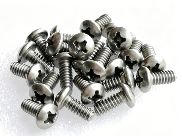 Phillips Pan Head Titanium Screw DIN 7985