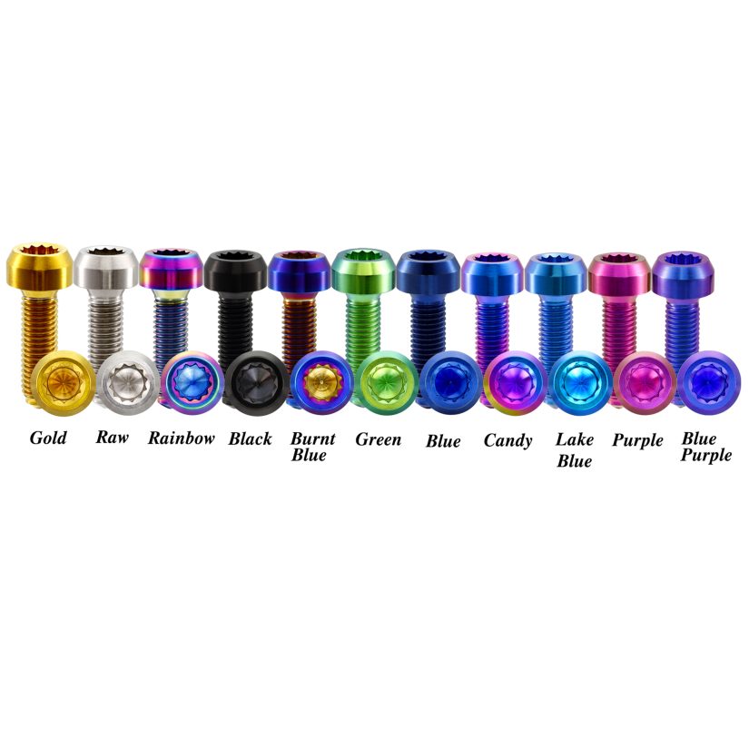 Titanium 12pt Socket Cap Bolt for bbs wheels