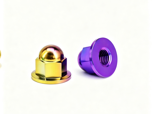 Titanium Acorn Nut DIN1587