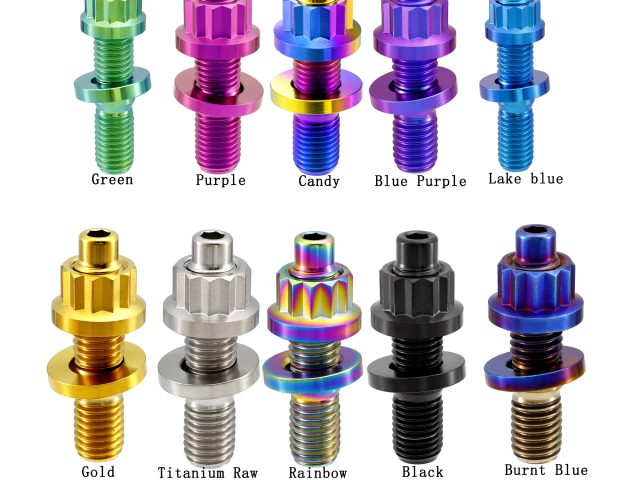 Titanium Exhaust Manifold Studs Kits
