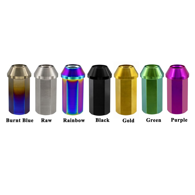 Titanium Lug Nuts for Mitsubishi and Nissan