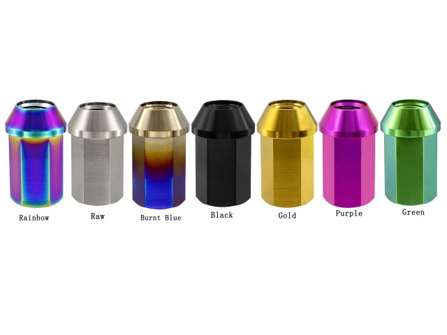 Titanium Open-End Lug Nut