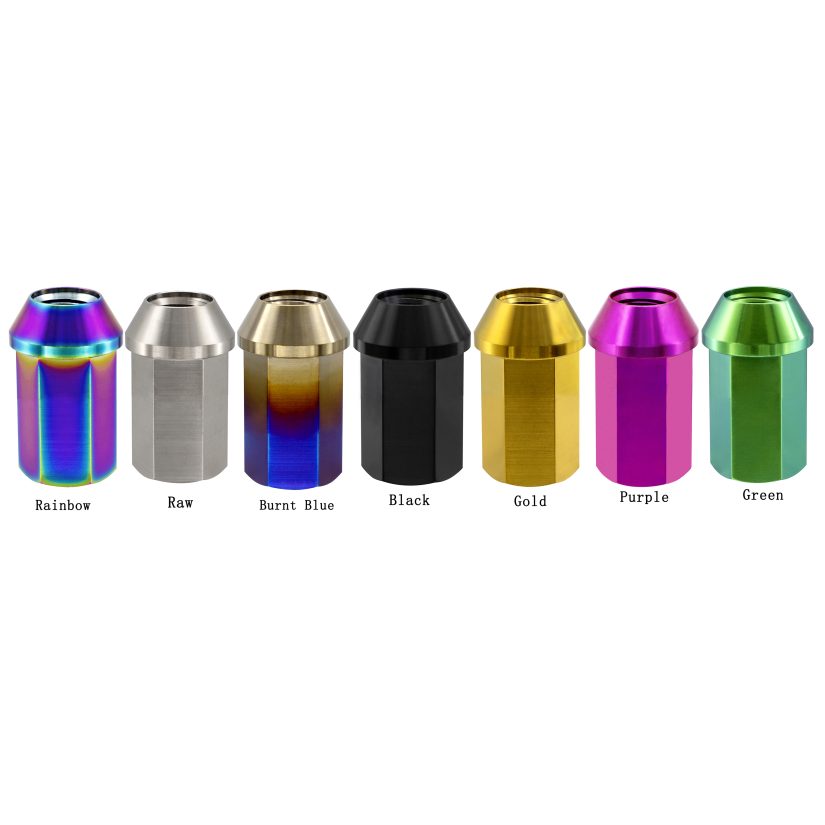 Titanium Open-End Lug Nut