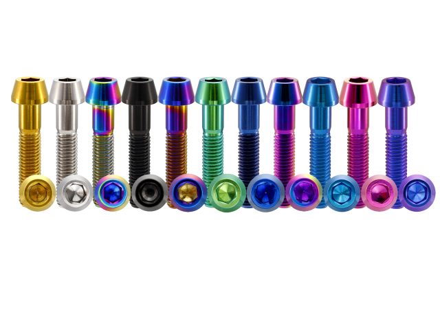 Titanium Tapered Socket Cap Bolt