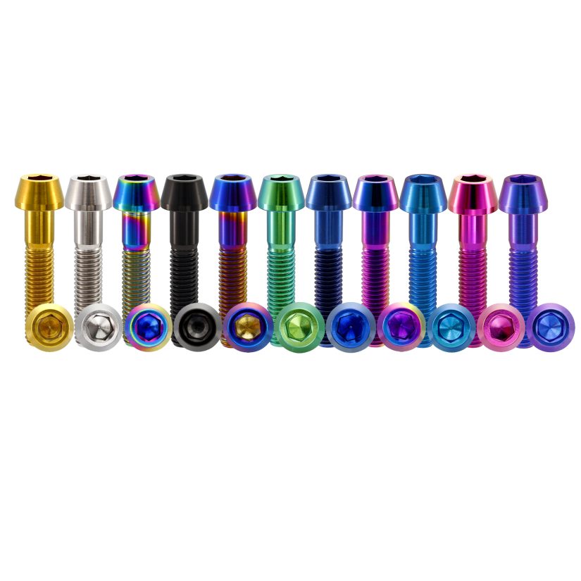 Titanium Tapered Socket Cap Bolt