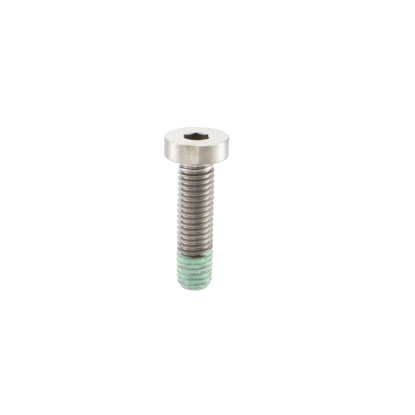 Titanium bolts for diving equipment