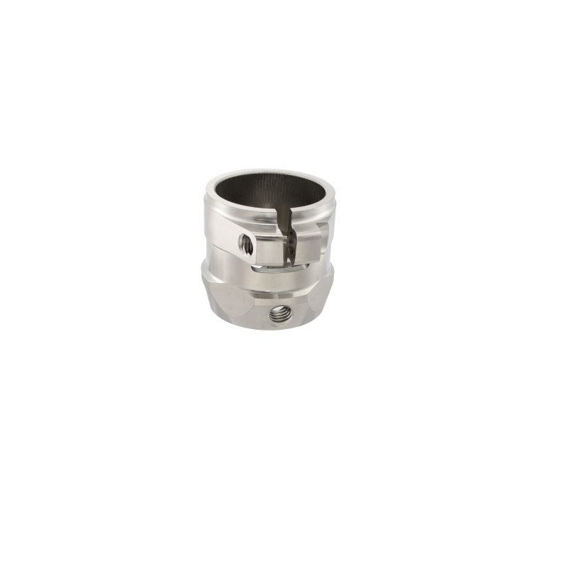 Titanium sleeve system tube clamp