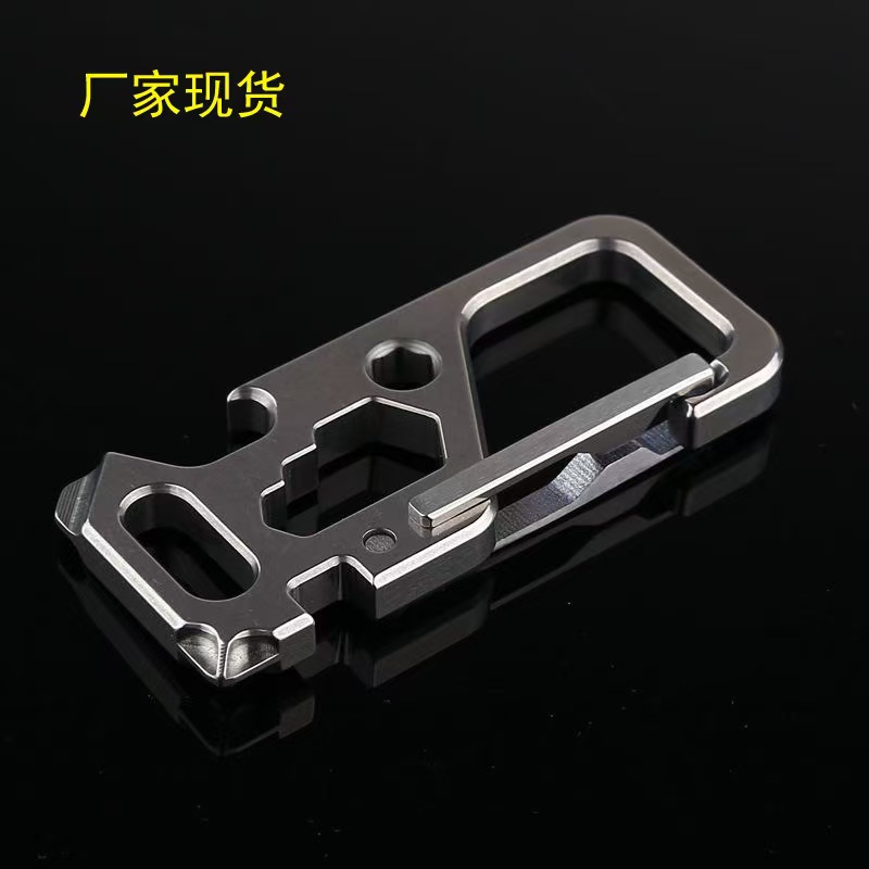 Titanium snap fastener