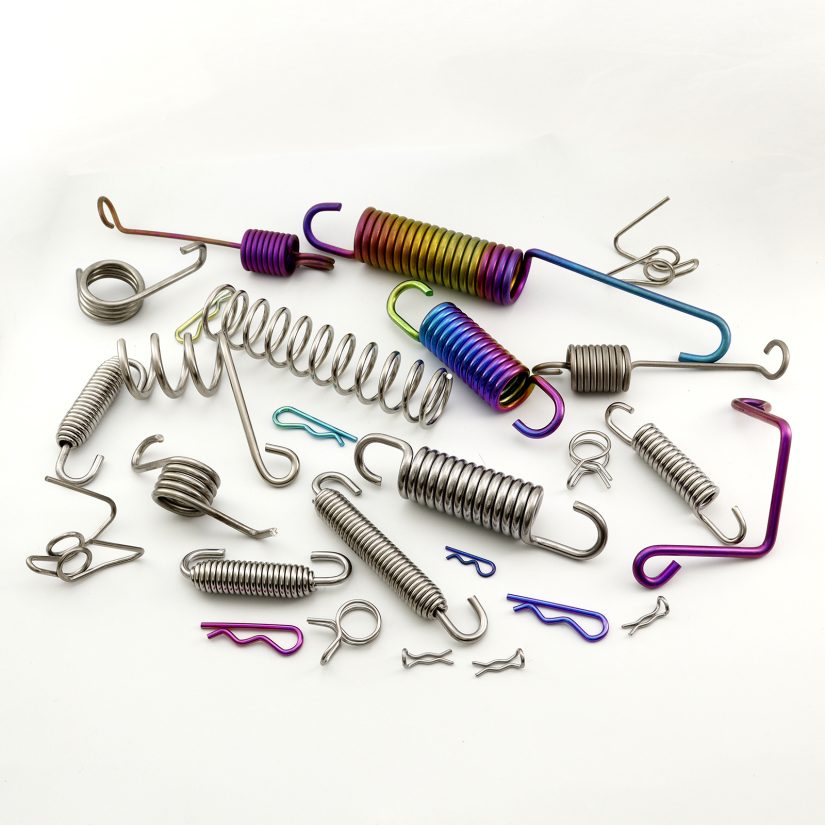 Titanium spring