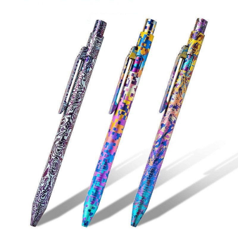 Titanium tactical pen