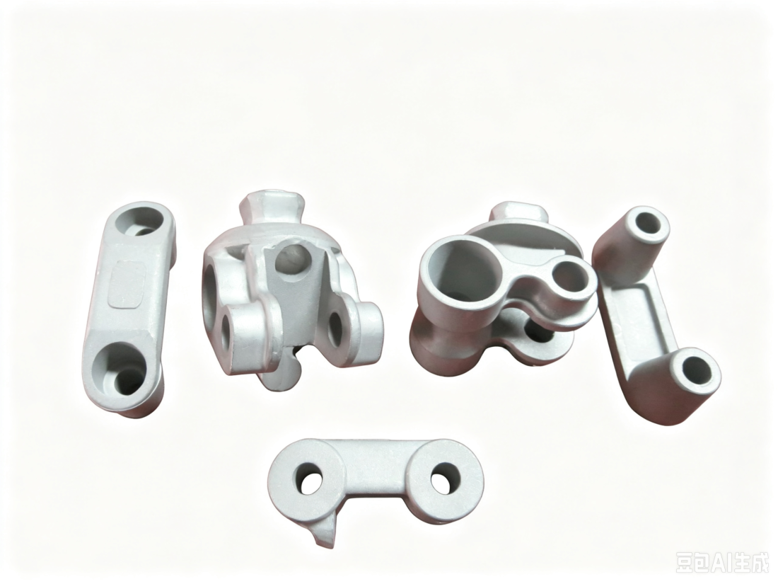 Titanium casting for humanoid-shaped robots