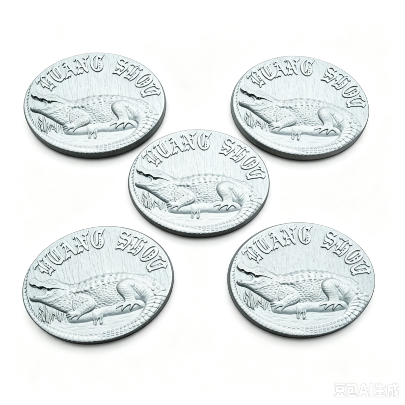 Titanium casting for medals