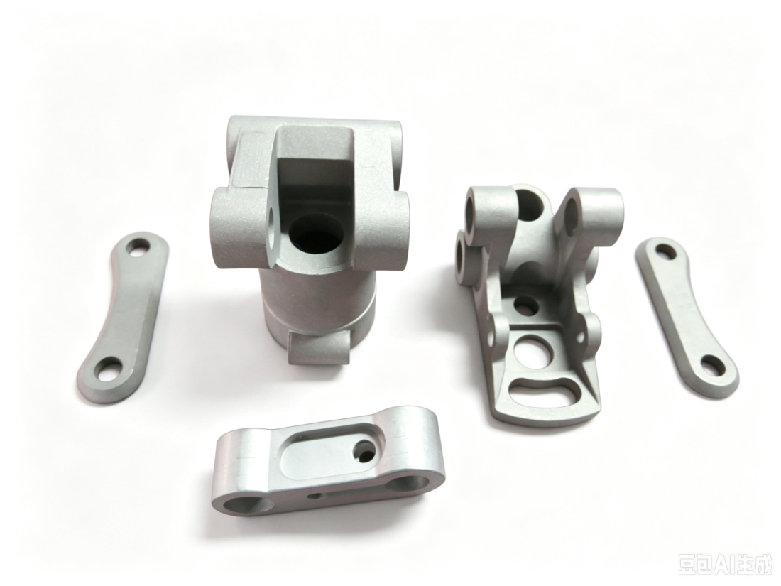 Titanium casting for special customized components