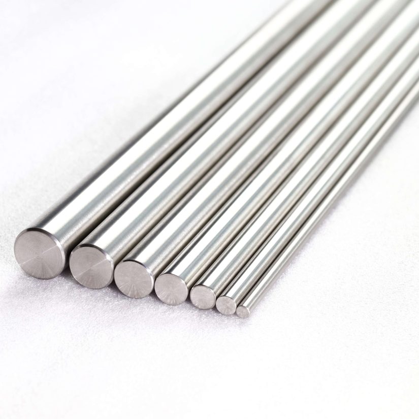 Titanium round barrod