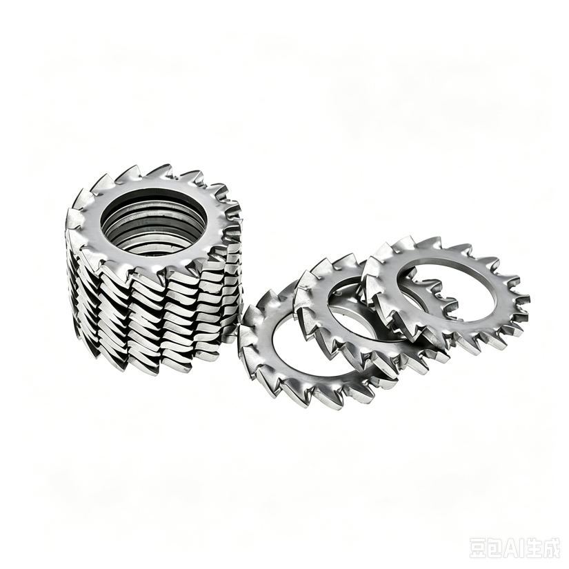 titanium External Serrated Lock Washe