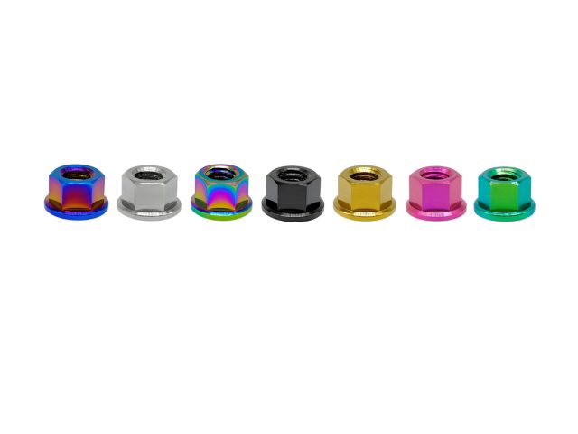 titanium Flanged Hex Nut DIN 6923