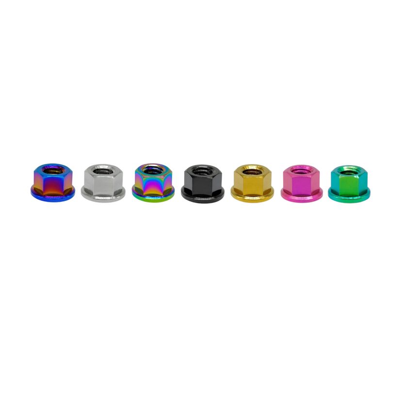 titanium Flanged Hex Nut DIN 6923